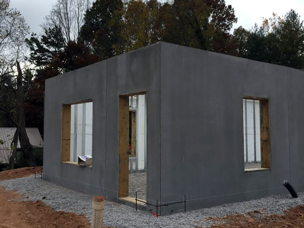 exterior precast walls